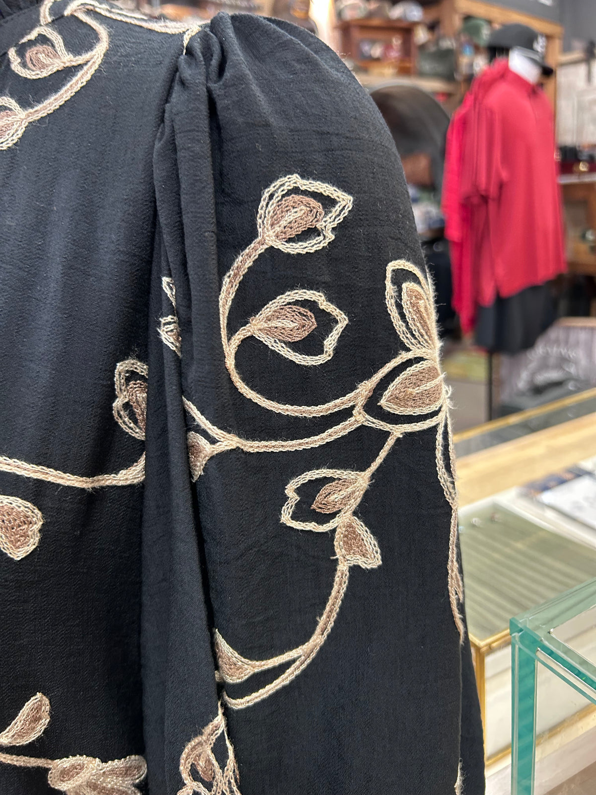 Floral Embroidered Dress