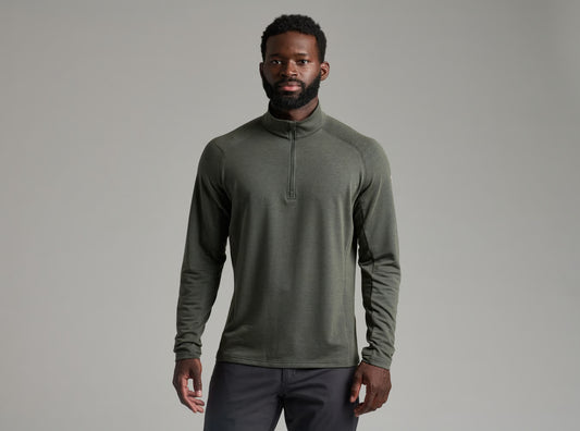 KÜHL INFLUX™ 1/4 ZIP Moisture-wicking & odor-resistant midweight