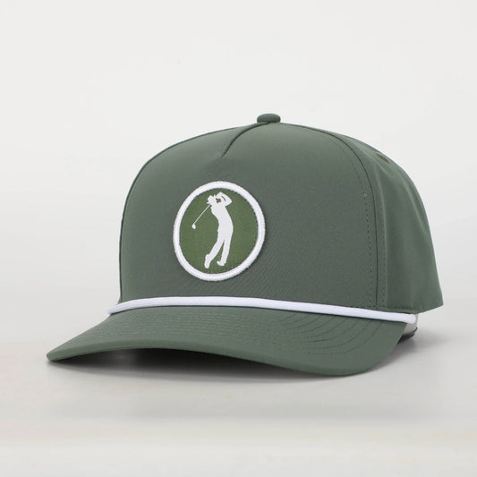 Cowboy Country Club CIRCLE GOLFER ROPED HAT