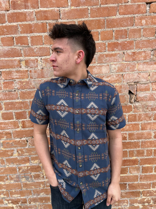 Pendleton Gateway Shirt RANCHO ARROYO BLUE