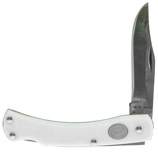 Moore Maker Single Blade Lockback Pocket Knife 3 5/8" (2 color options)