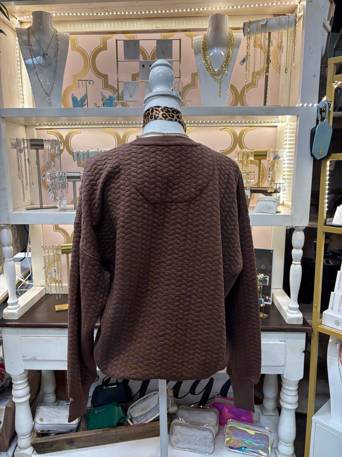Southern Couture Cable Knit Pullover