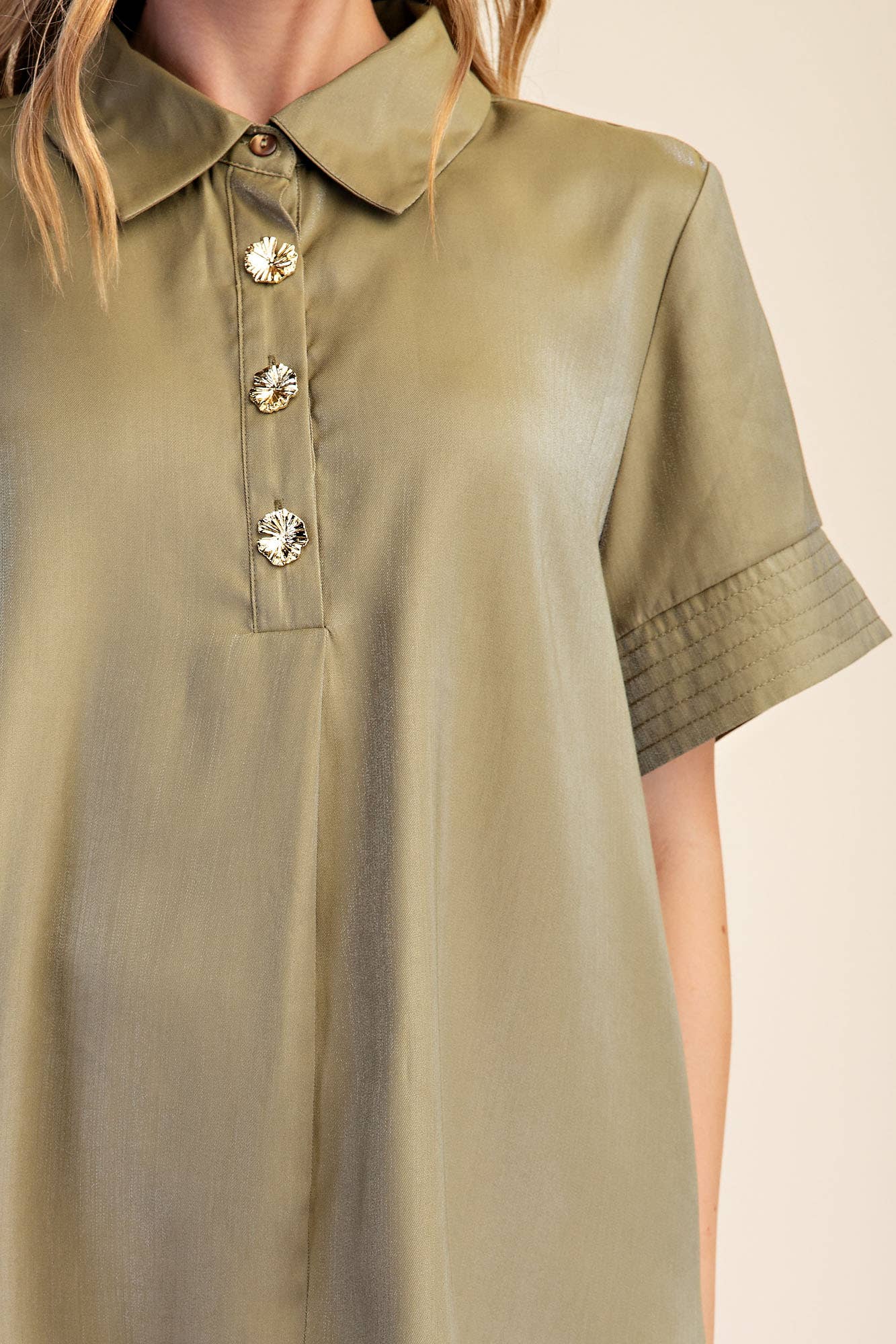 Short Sleeve Shirt Top