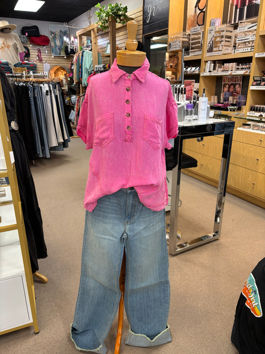 Basically Perfect Top (Ash Black or Hot Pink)