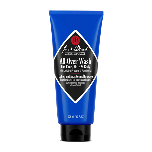 Jack Black All-Over Wash for Face, Hair & Body (10oz or 33oz)