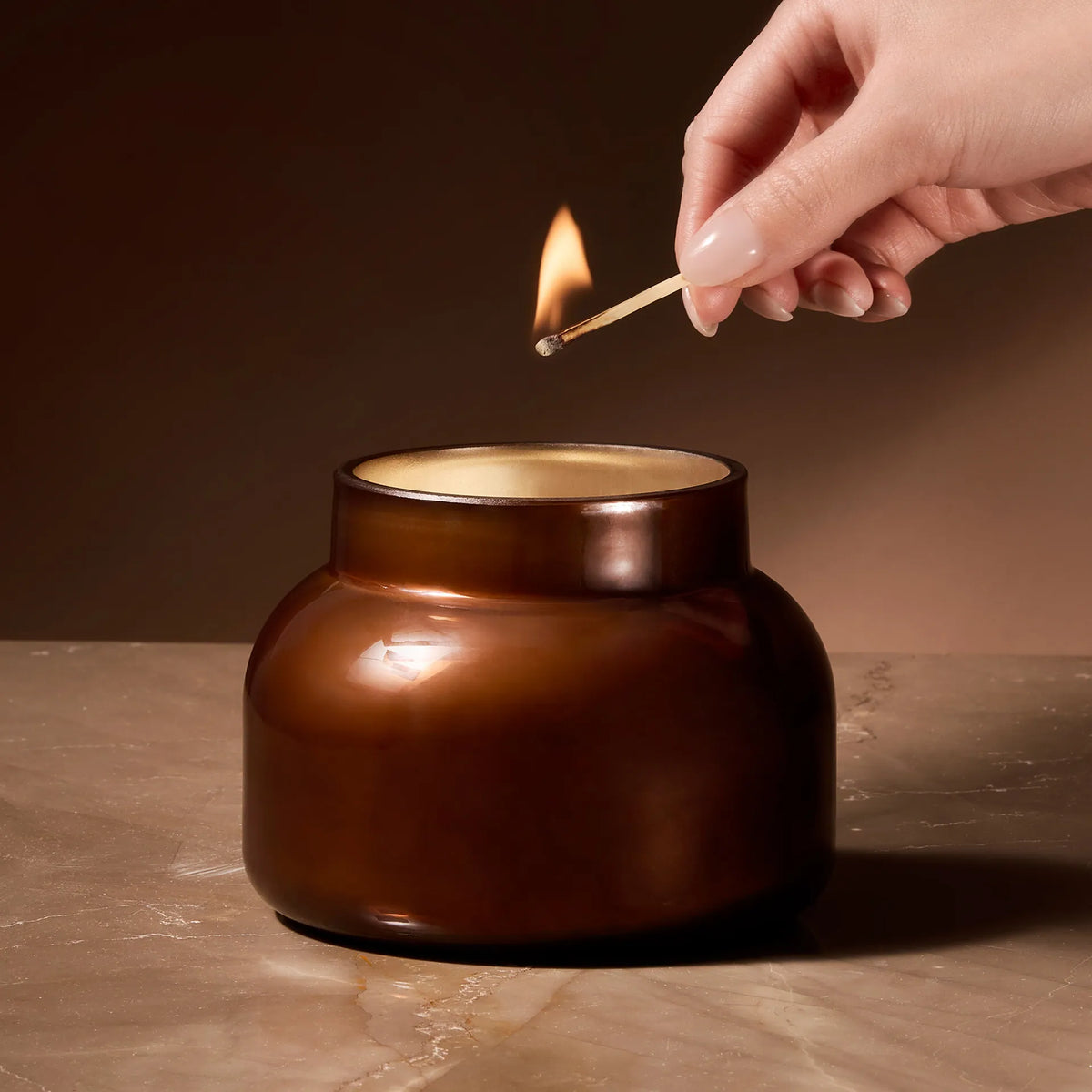 Capri Blue Autumn Glow Chestnut Embers Signature Candle CHESTNUT EMBERS