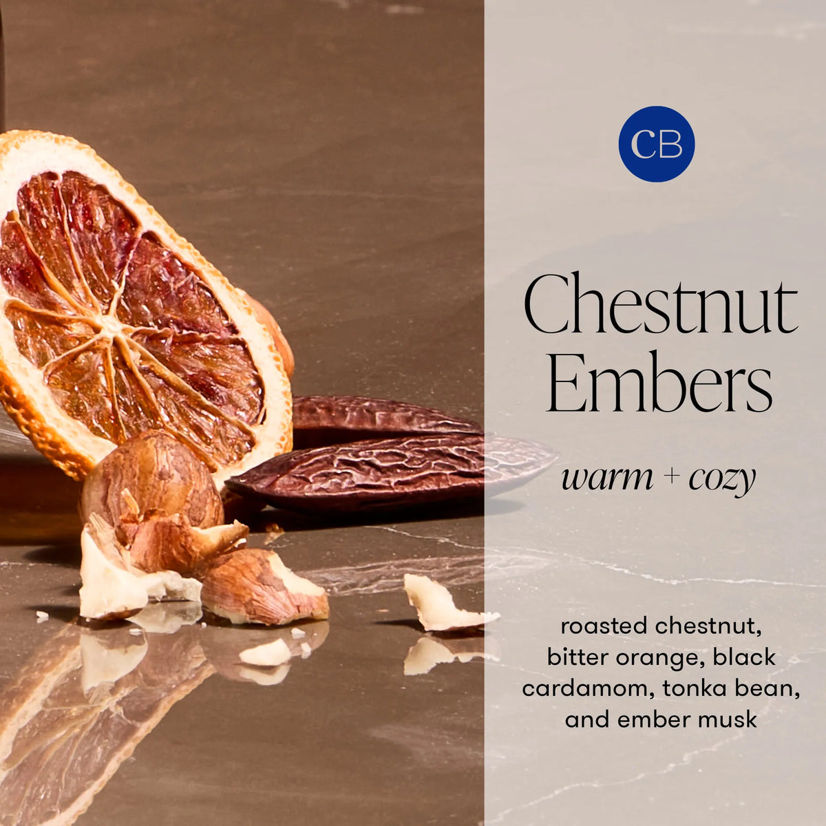 Capri Blue Autumn Glow Chestnut Embers Signature Candle CHESTNUT EMBERS