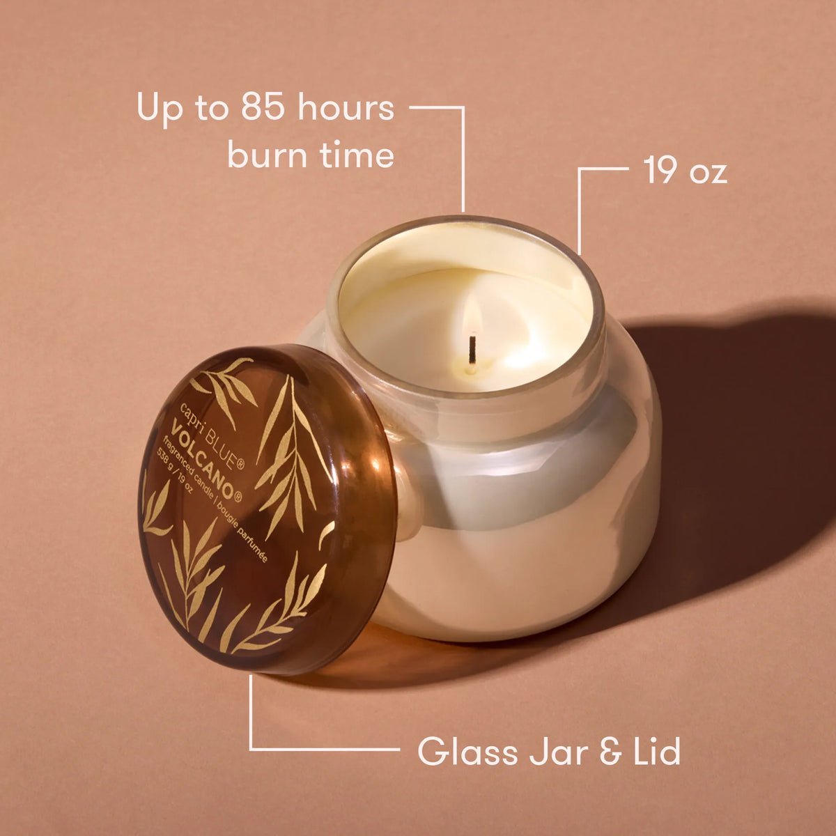 Capri Blue Autumn Glow Volcano White Signature Candle