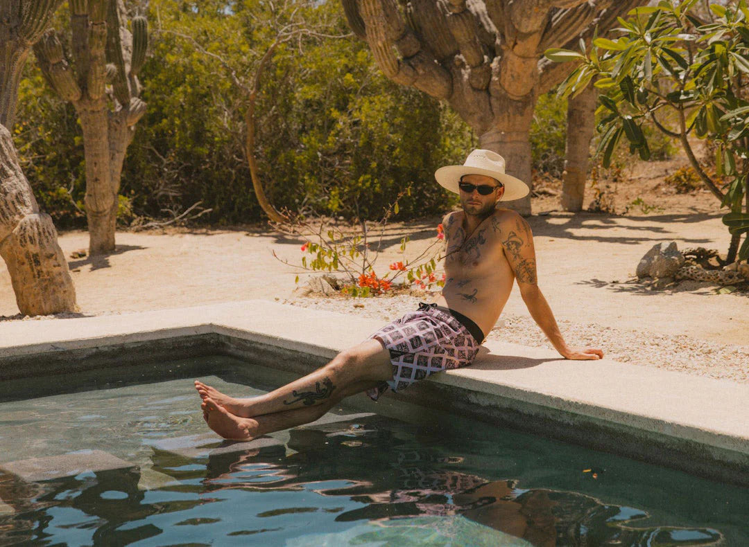 Brixton BECK STRAW RANCHER HAT
