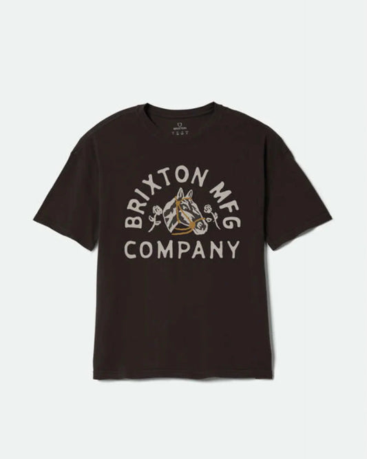 Brixton Women's Trophy Horse Oversized Boyfriend T-Shirt