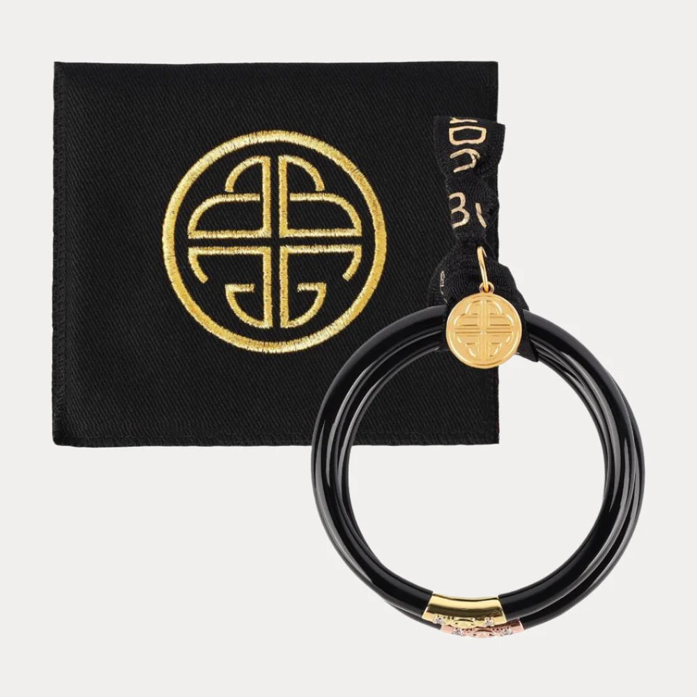 BuDha Girl THREE KINGS ALL WEATHER BANGLES® (AWB®) - Black