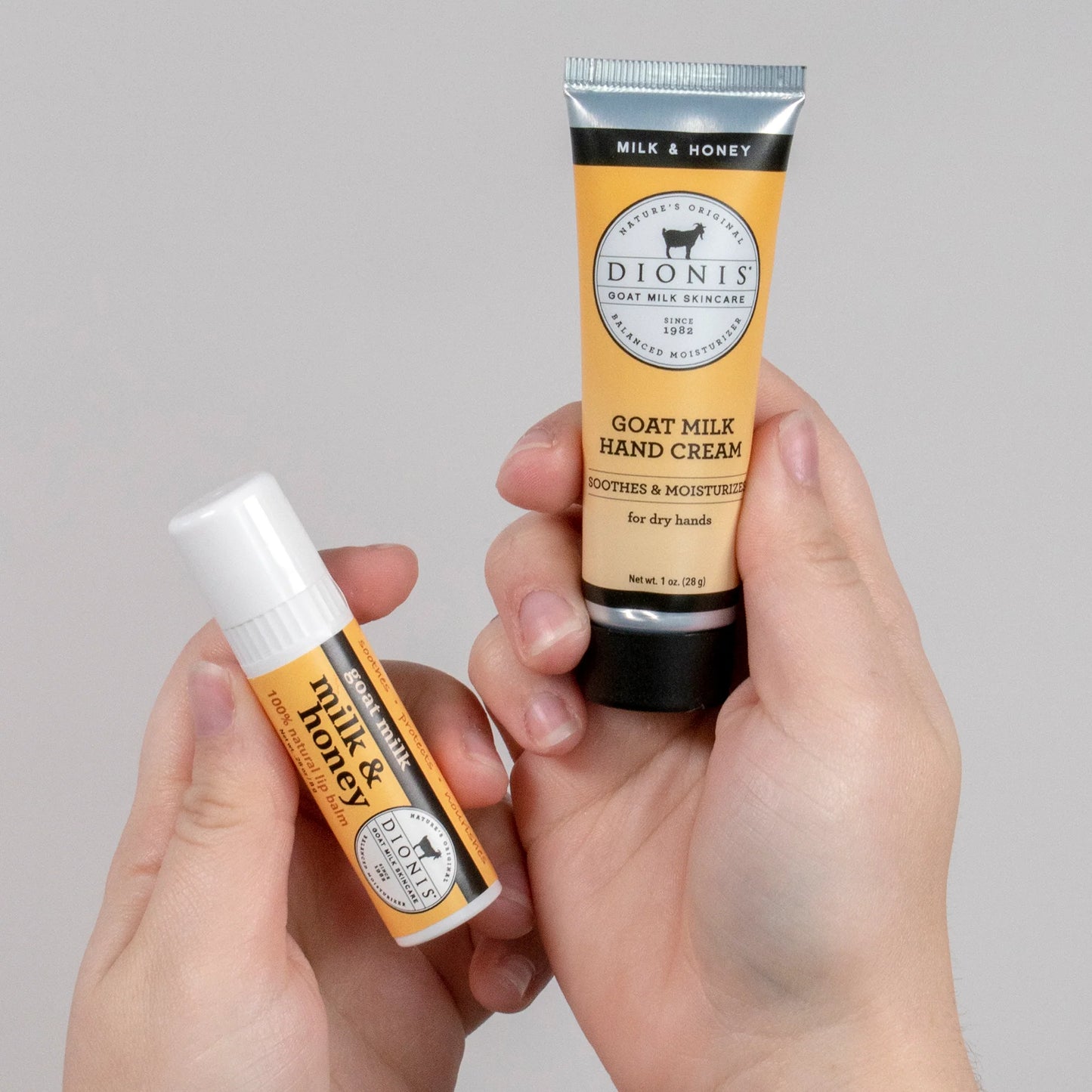 DIONIS GOATMILK SKINCARE MILK & HONEY LIP & HAND SET