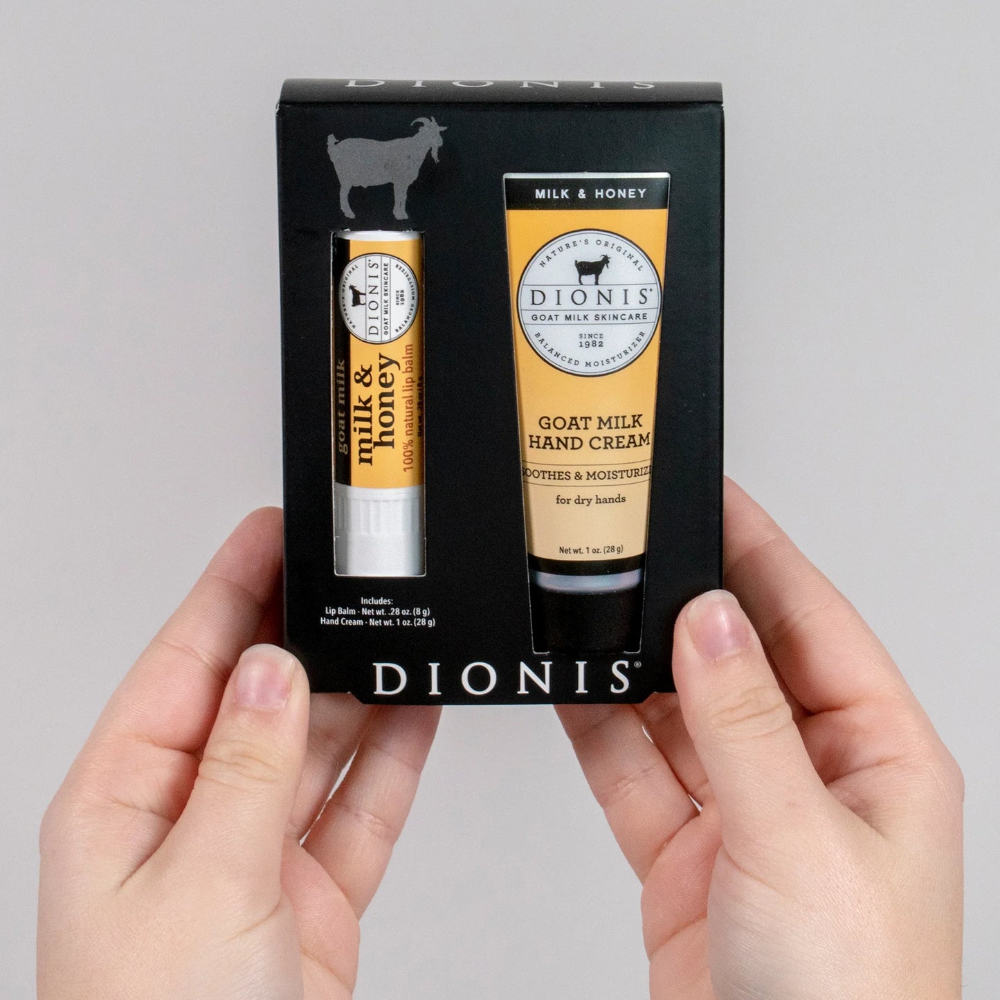 DIONIS GOATMILK SKINCARE MILK & HONEY LIP & HAND SET