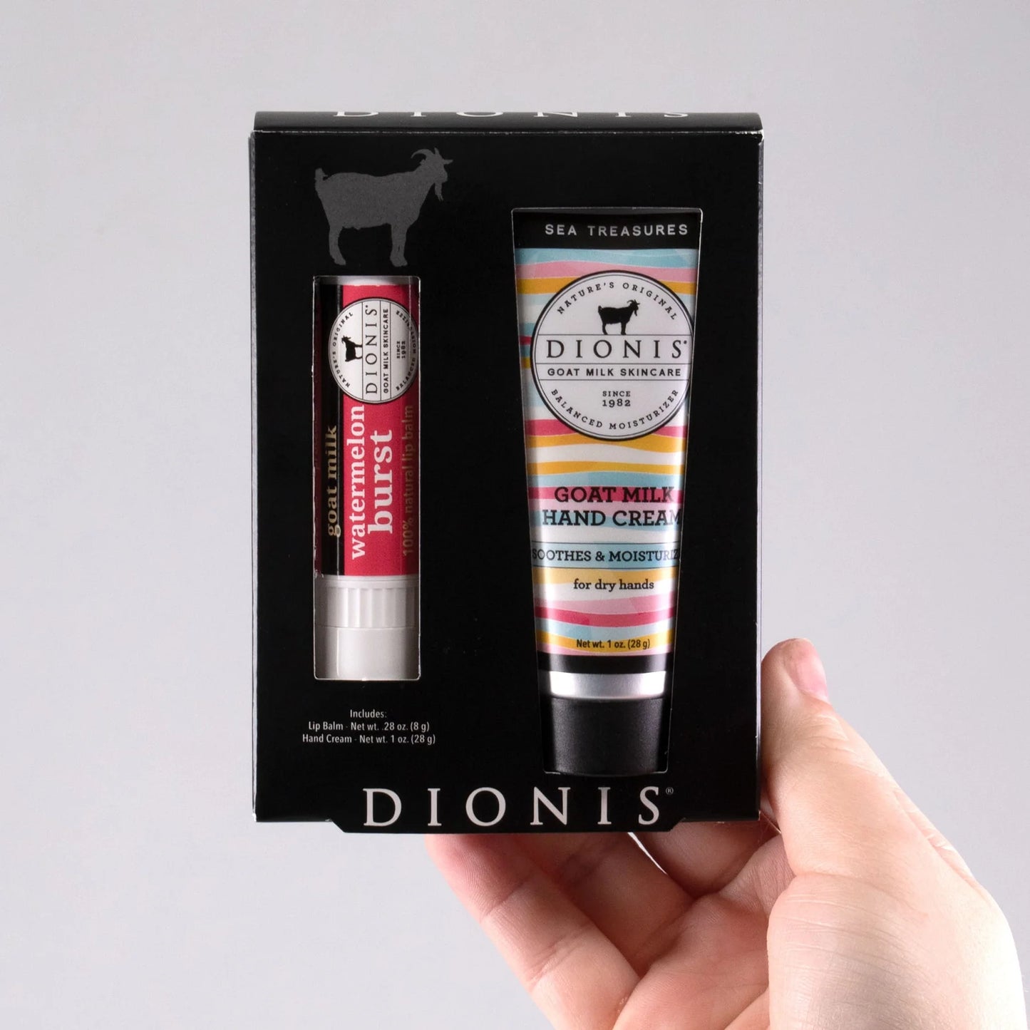 DIONIS GOAT MILK SKINCARE SWEET TREASURES LIP & HAND SET