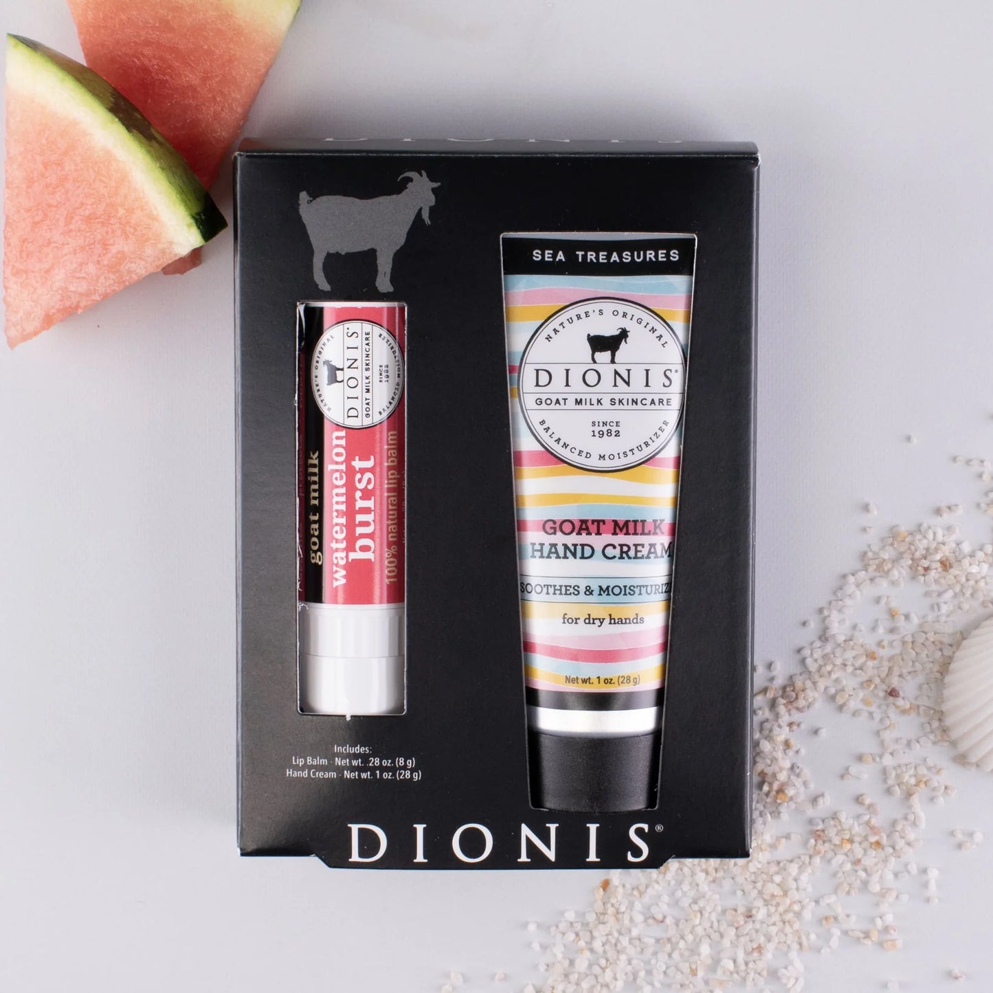 DIONIS GOAT MILK SKINCARE SWEET TREASURES LIP & HAND SET