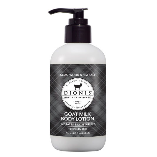 DIONIS CEDARWOOD & SEA SALT GOAT MILK BODY LOTION