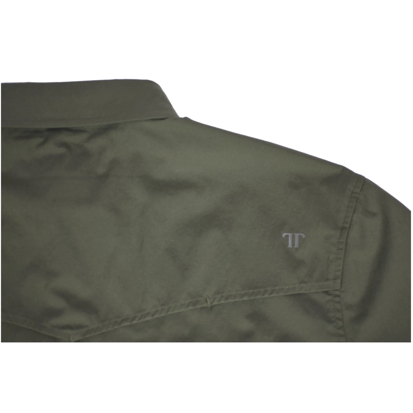 Ferrell Brand CORE - MEN'S OLIVE GREEN LONG SLEEVE SNAP SHIRT