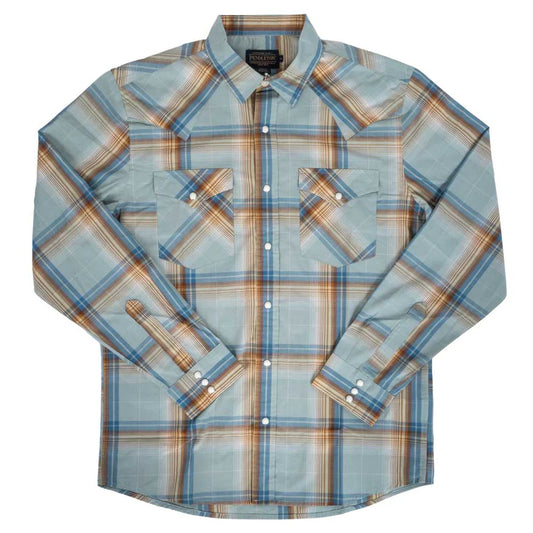 Pendleton Men's Frontier Plaid Pearl Snap Shirt