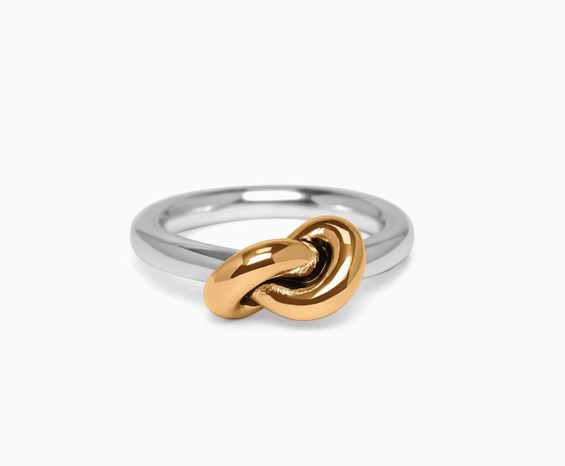 INTERLOK Single Knot Ring 2 Tone