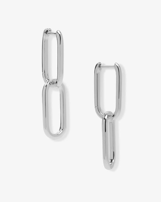Melinda Maria Carrie Chain Convertible Huggies Silver