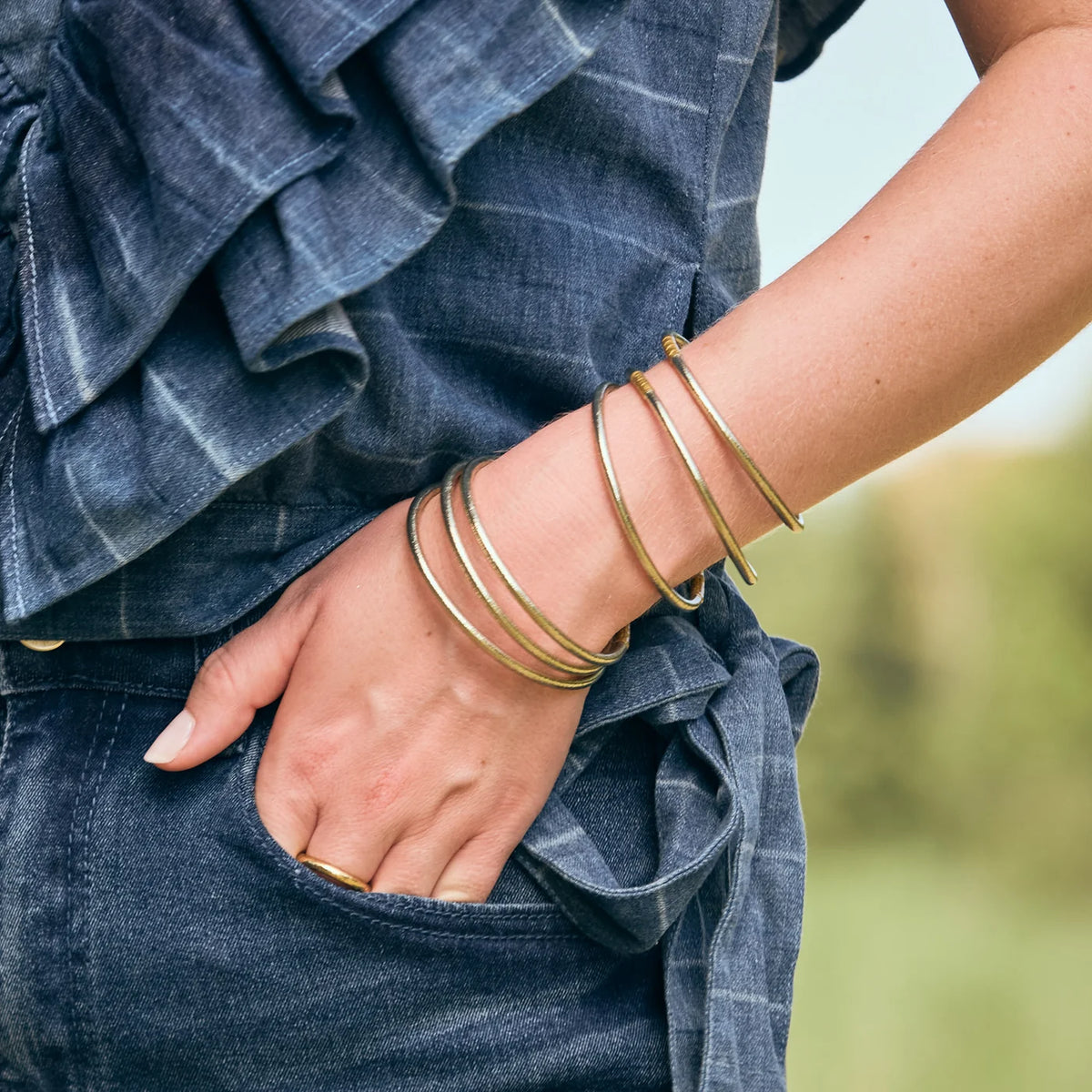 BuDhaGirl Etoile Lumine All Weather Bangles® (Set of 6)