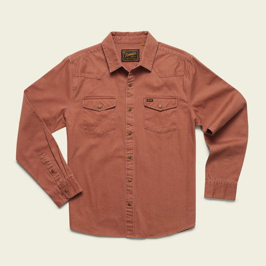 Howler Bros. Sawhorse Work Shirt Mink Brown