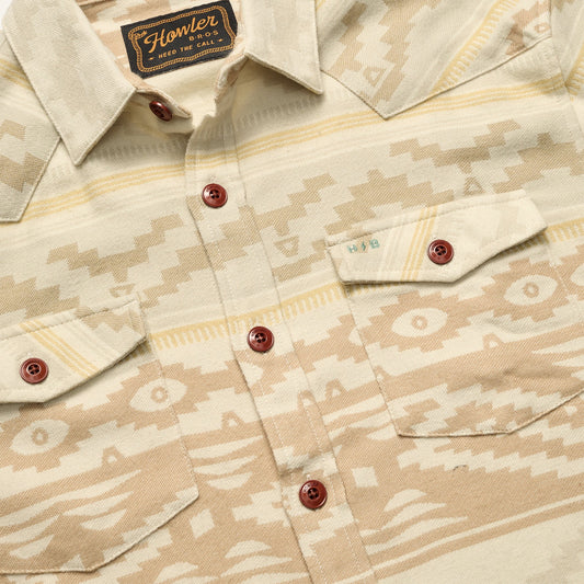 Howler Bros. Sheridan Longsleeve Shirt Terranova: Bone