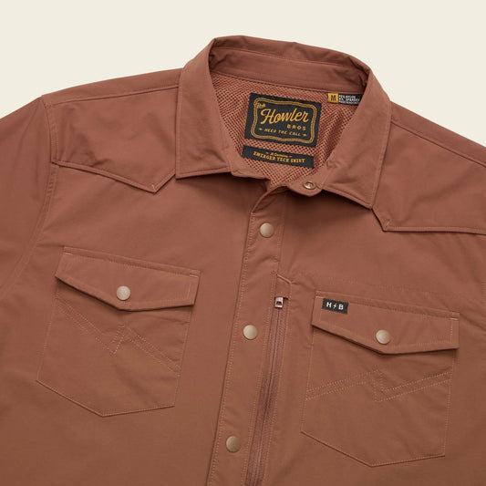 Howler Bros. Emerger Tech Longsleeve Mink Brown