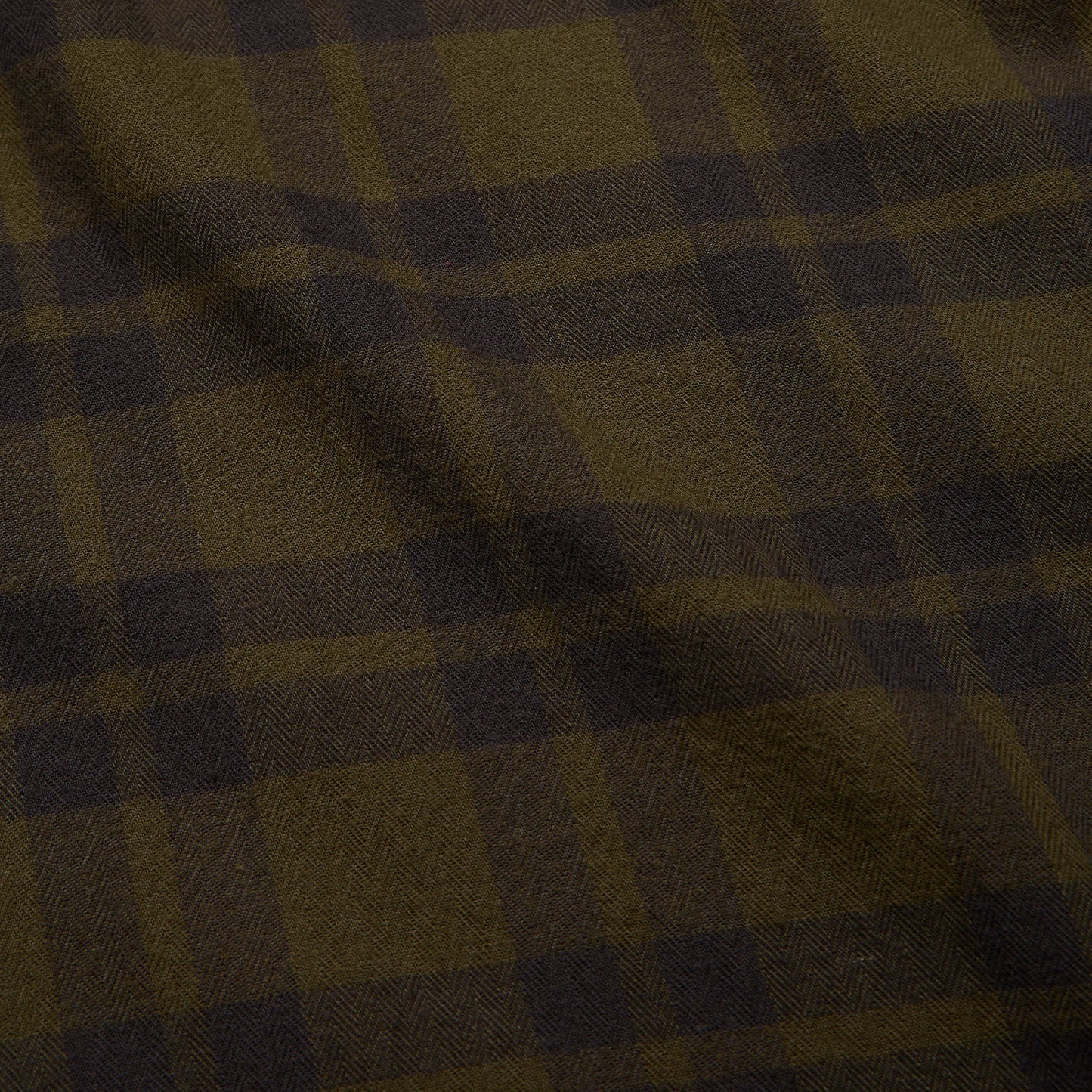 Howler Bros. La Grange Lightweight Flannel Cohen Plaid: Dark Olive