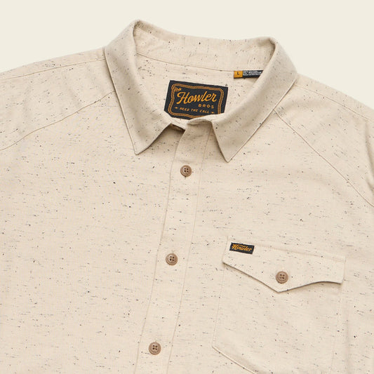 Howler Bros. La Grange Lightweight Flannel Speckled Sand