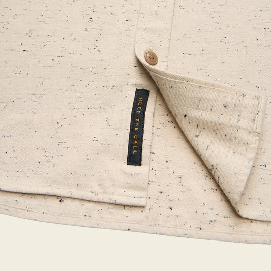 Howler Bros. La Grange Lightweight Flannel Speckled Sand