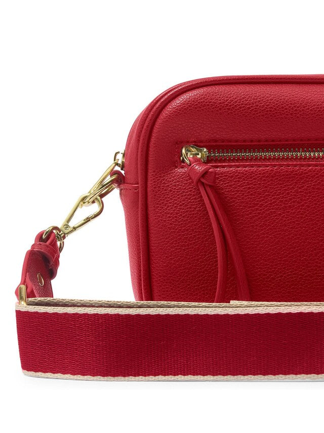Katie Loxton Hallie Crossbody Bag - Garnet Red