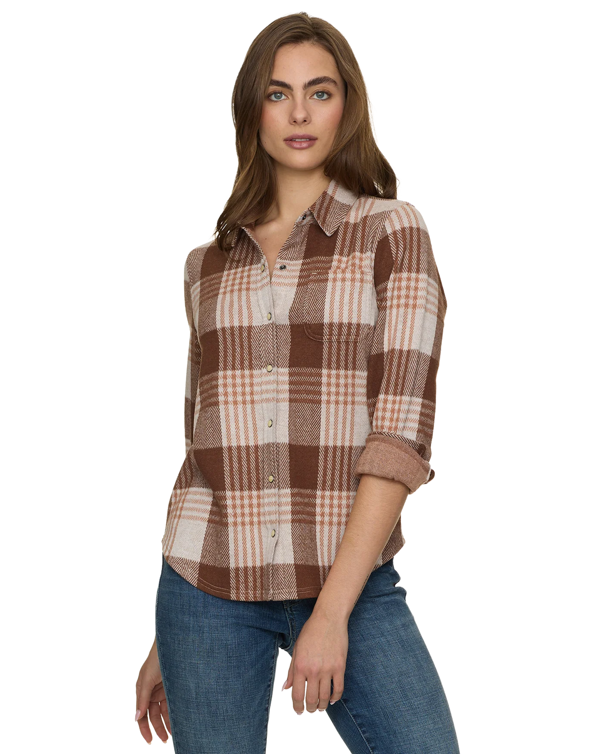 Flag & Anthem WOMEN'S HERO STRETCH FLANNEL SHIRT