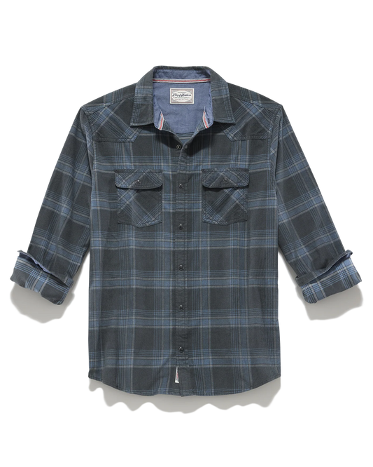 Flag & Anthem RANBURNE VINTAGE WASHED CORDUROY WESTERN SHIRT