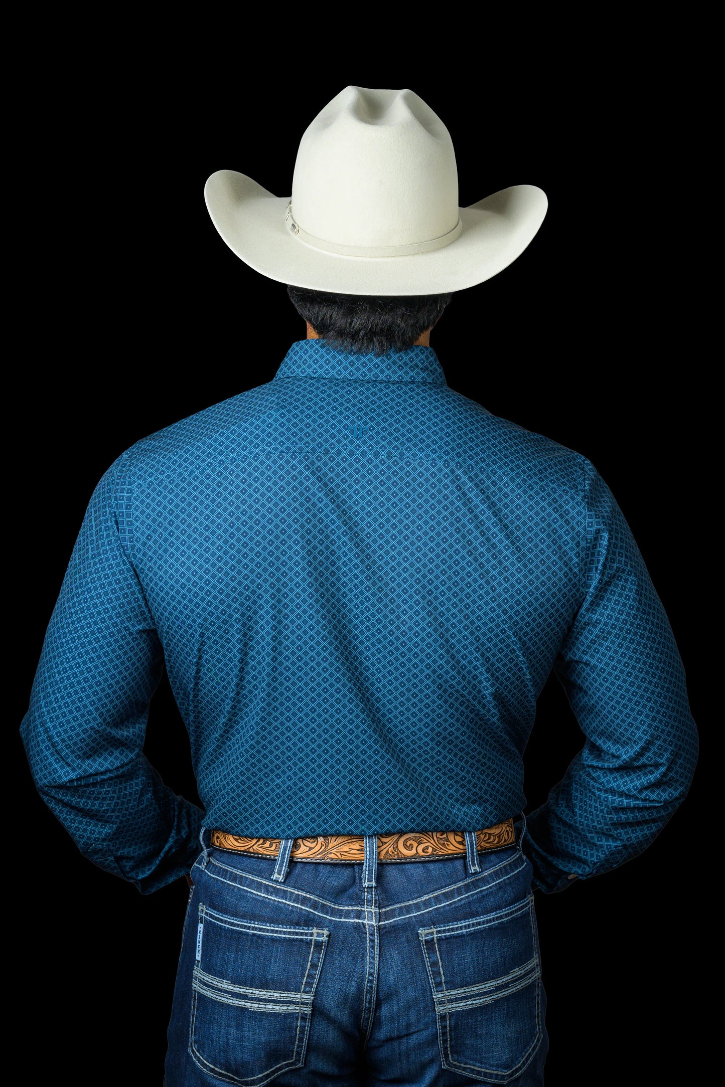 Ferrell THE FROST - LONG SLEEVE BUTTON UP PRINTED SHIRT