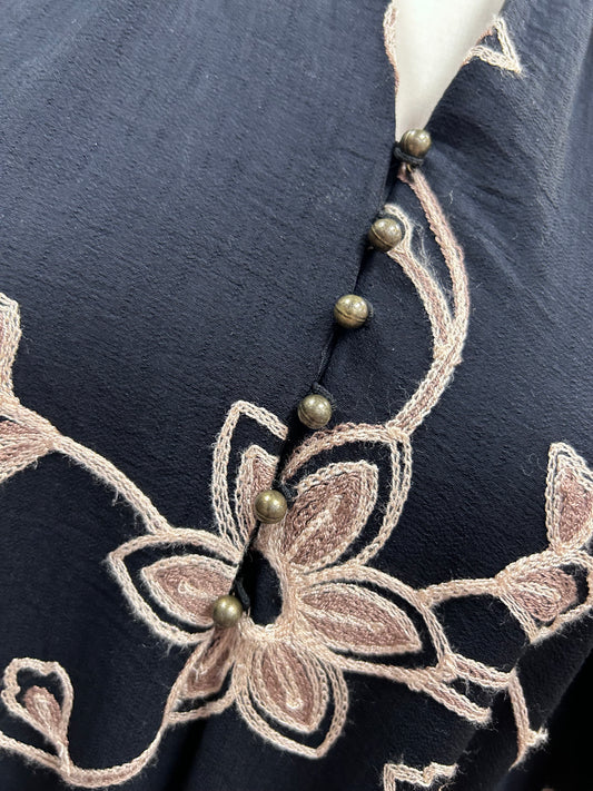 Floral Embroidered Dress