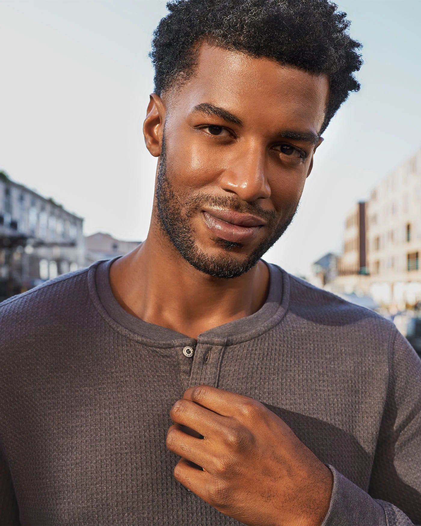 Flag & Anthem CHATSWORTH SOFT WAFFLE HENLEY