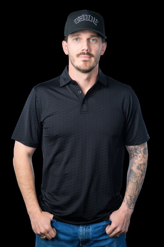 Ferrell Brand Polo-Laser Black