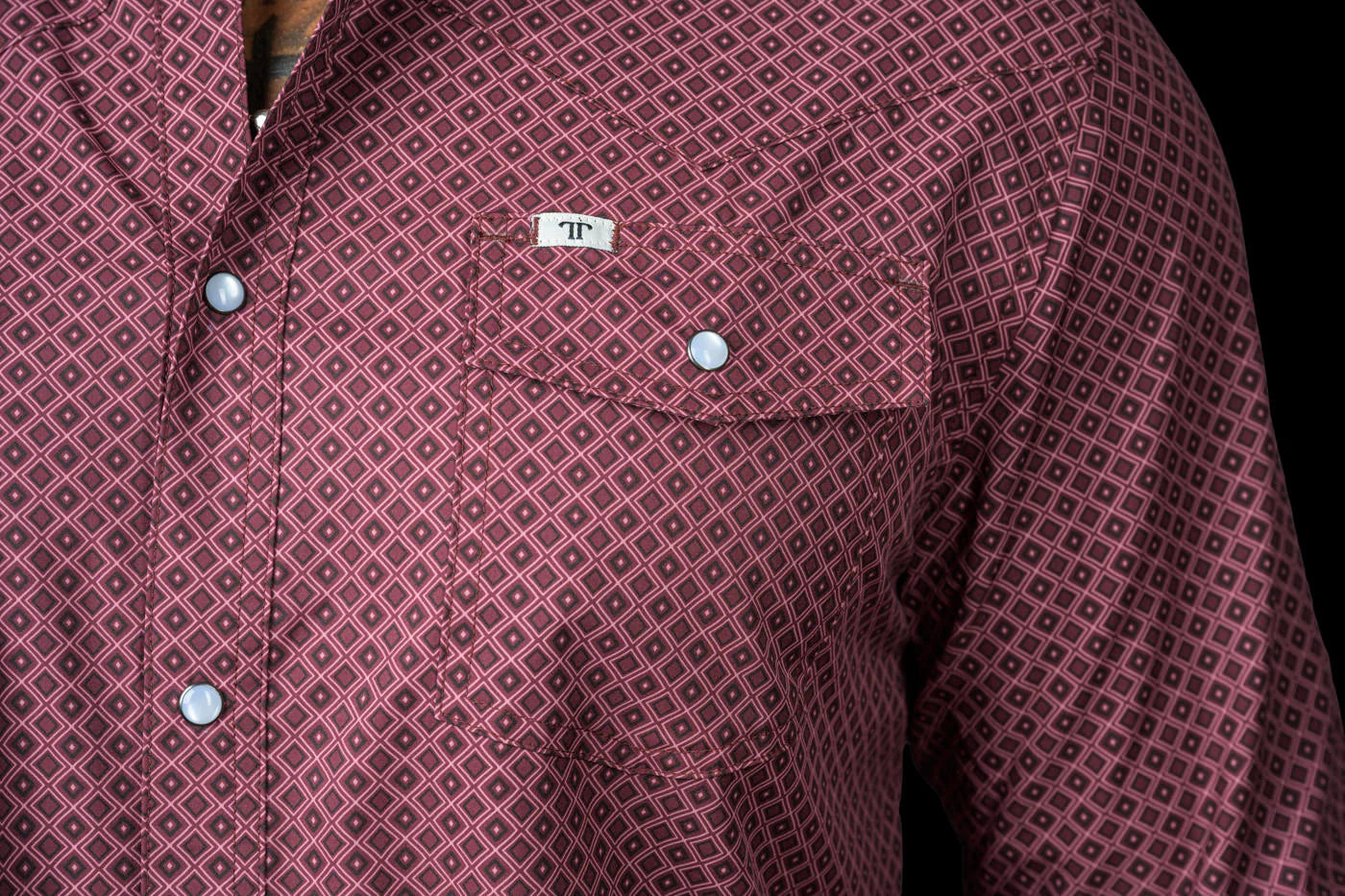 Ferrell Brand THE NICHOLAS - LONG SLEEVE SNAP SHIRT