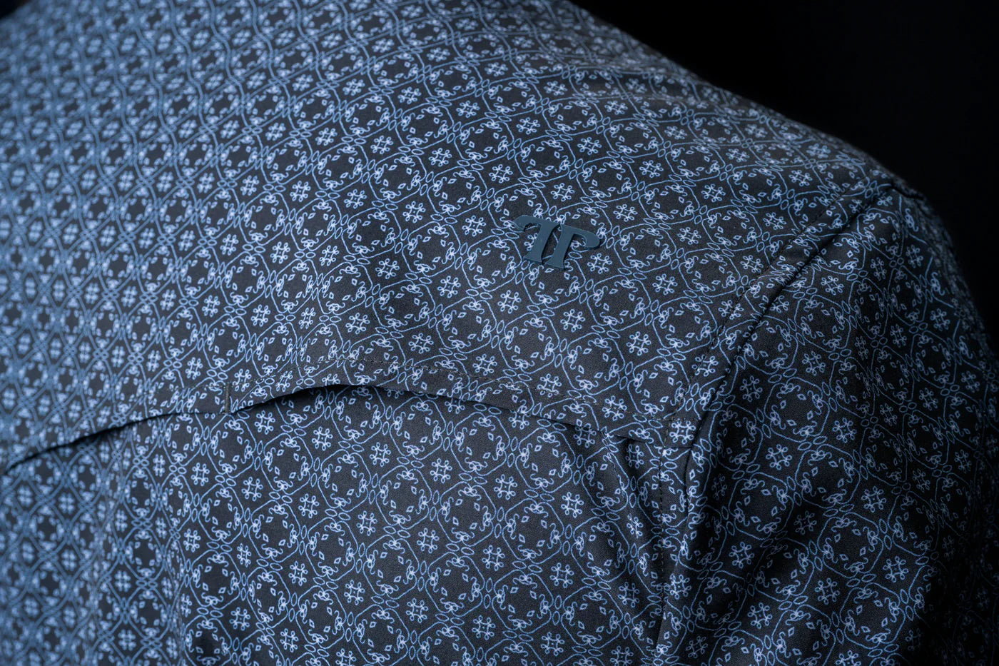 Ferrell Brand THE SILAS IN BLACK- LONG SLEEVE SNAP SHIRT