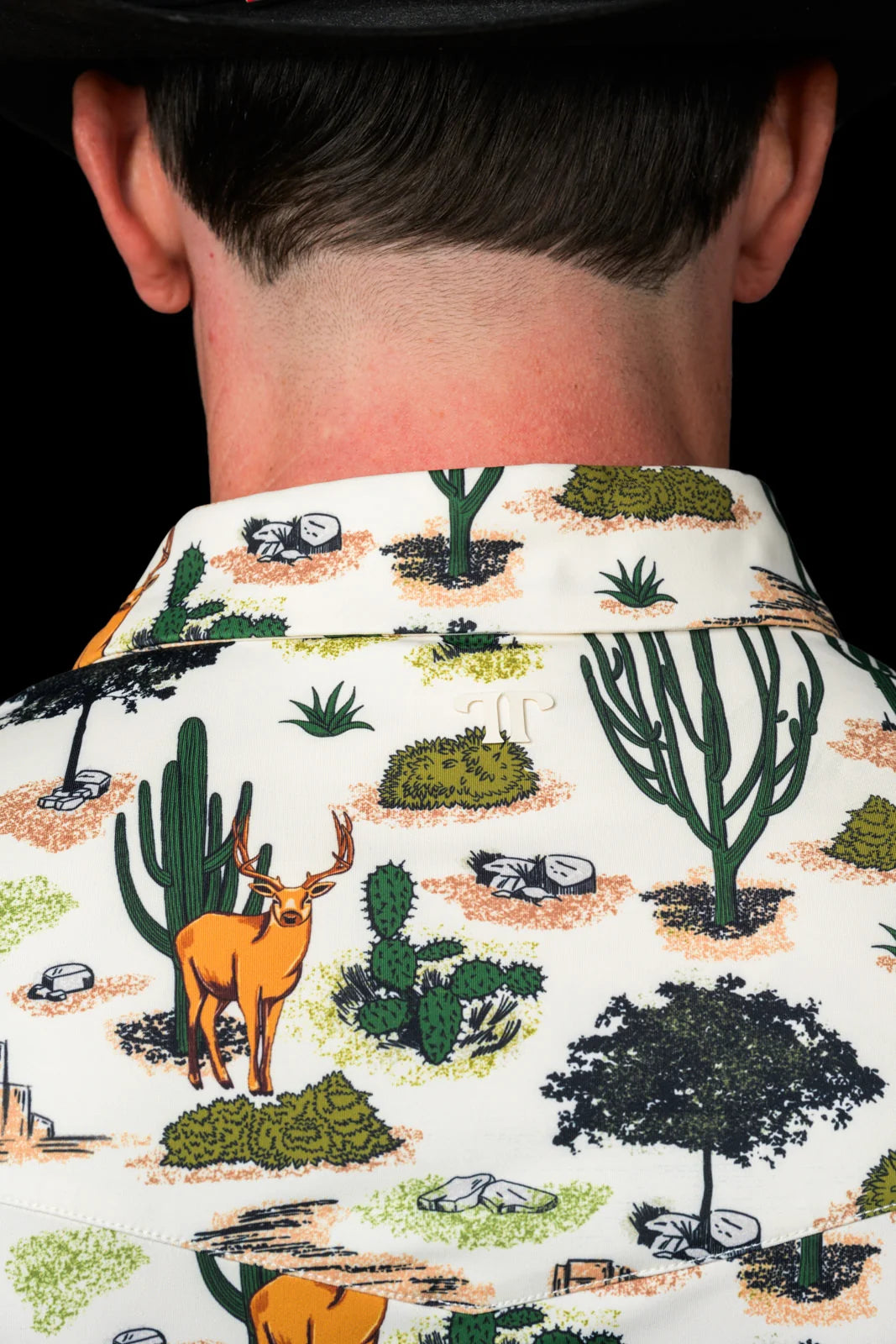 Ferrell Brand The Wilder Pearl Snap Polo