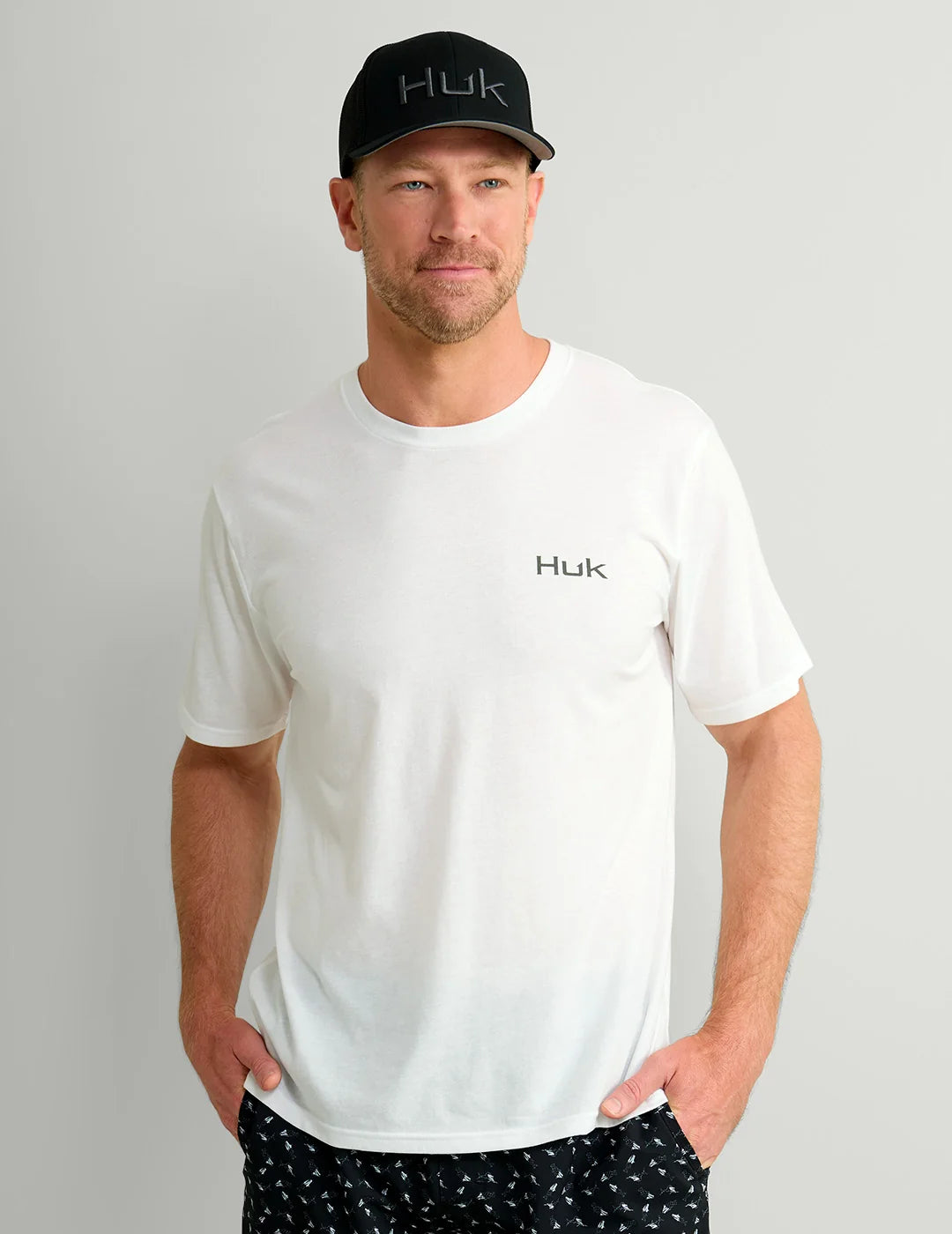 HUK Embroidered 110 Trucker Hat