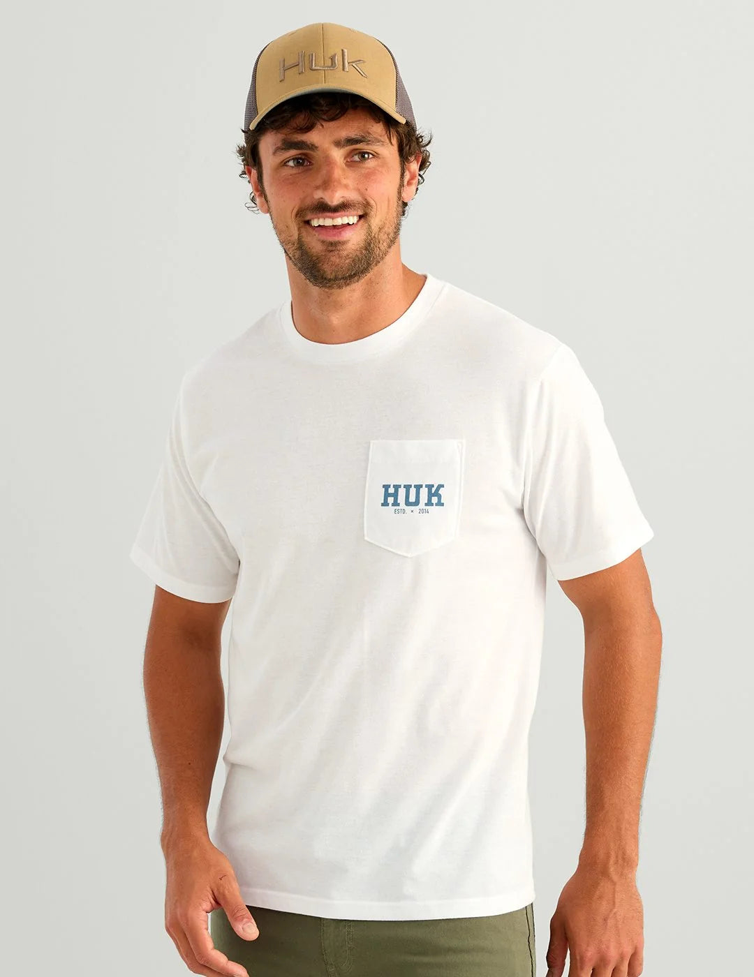 HUK Lab Sketch Short Sleeve Pocket Tee