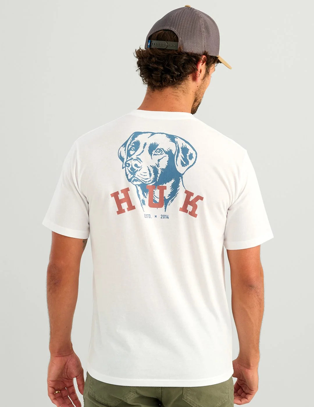 HUK Lab Sketch Short Sleeve Pocket Tee