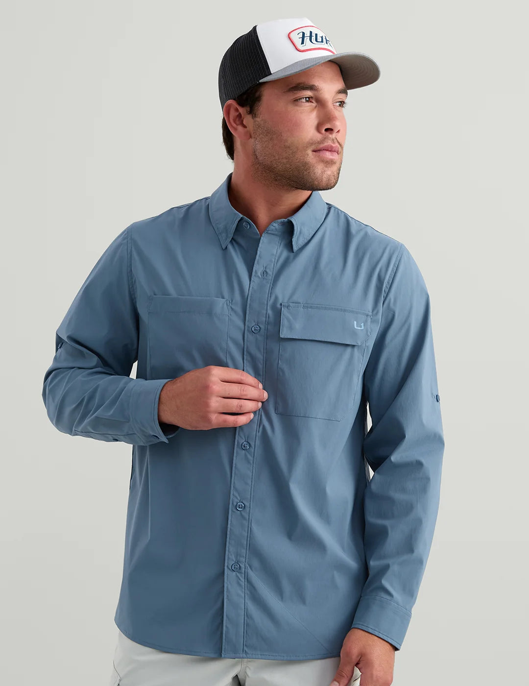 HUK Icon Button-Down