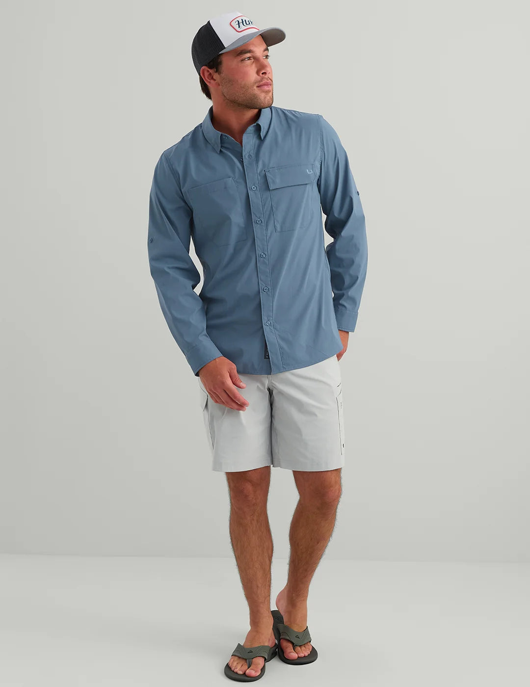 HUK Icon Button-Down