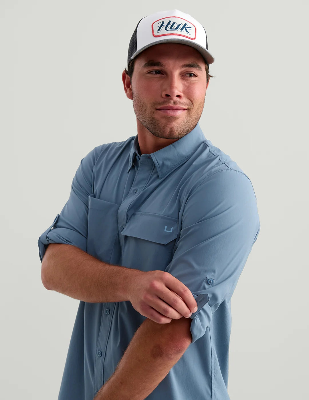 HUK Icon Button-Down