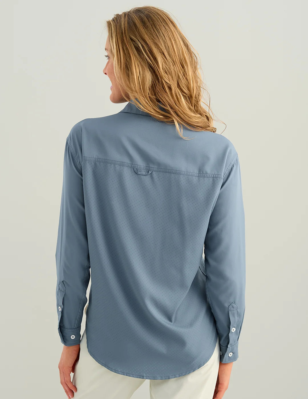 HUK Womens Tide Point Oversized Shirt