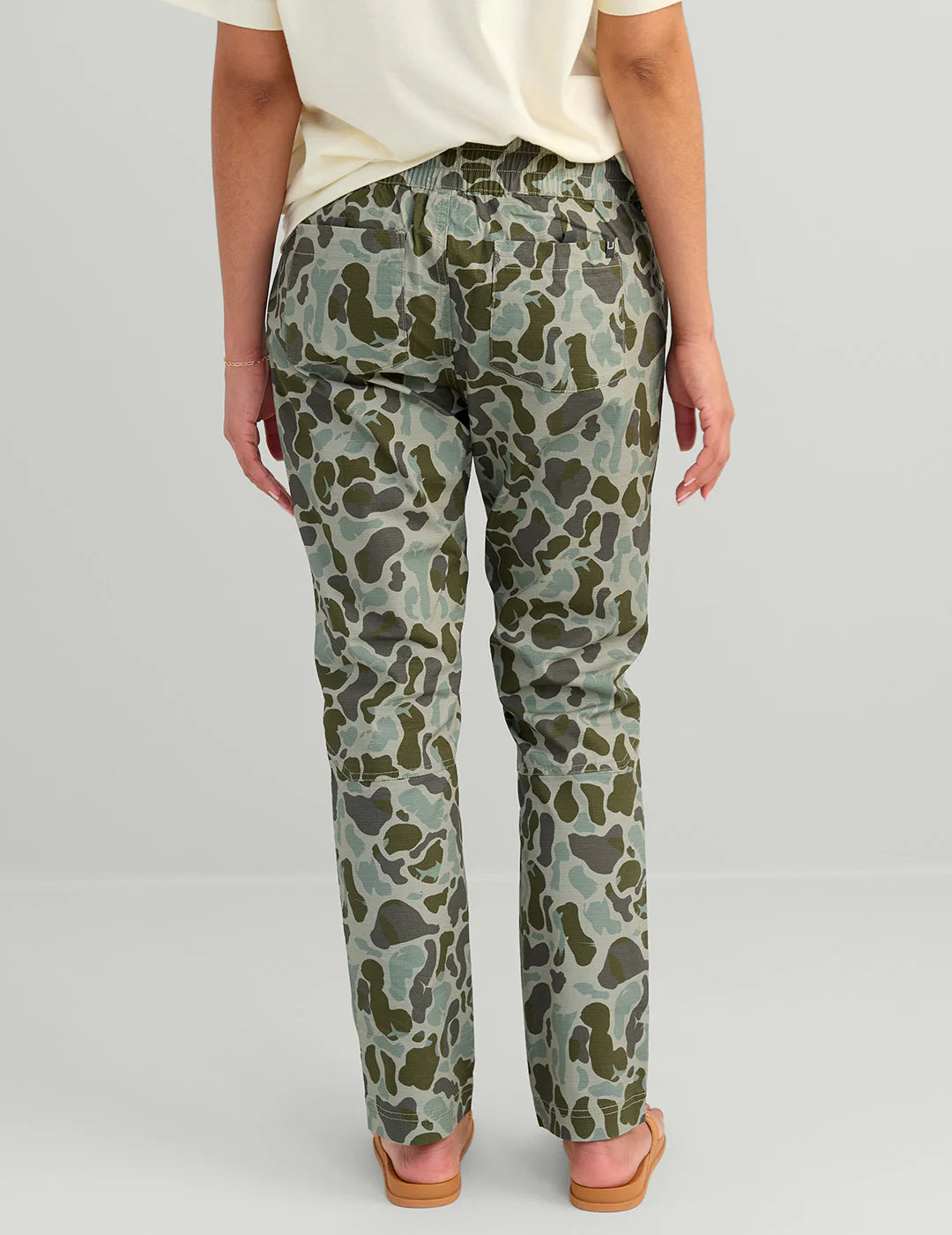 Huk WOMENS CRUISER PANT in KC Volcanic Ash Camo