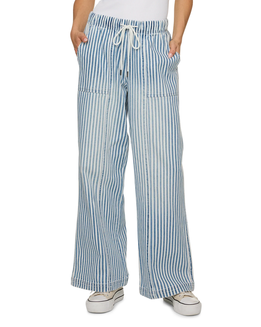TRIANA WIDE LEG PANT Railroad Stripe